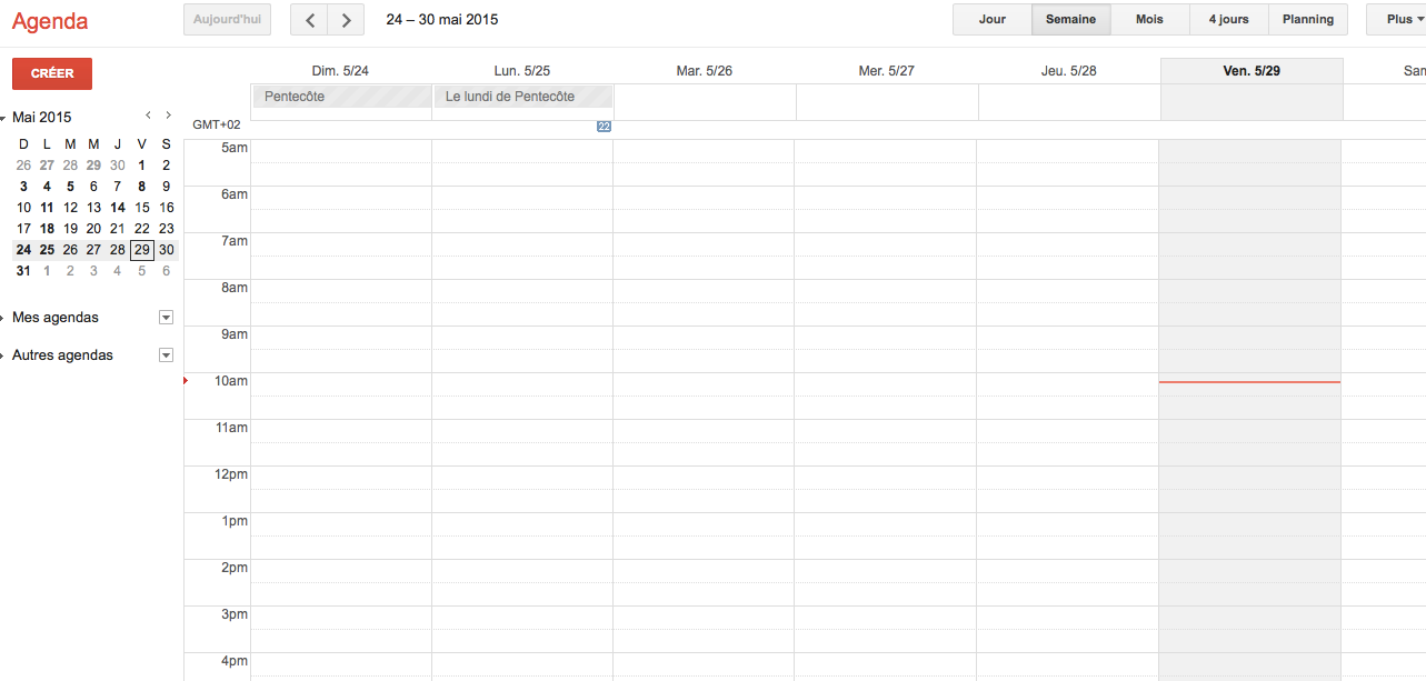 Agenda Guide CREER SON SITE WEB